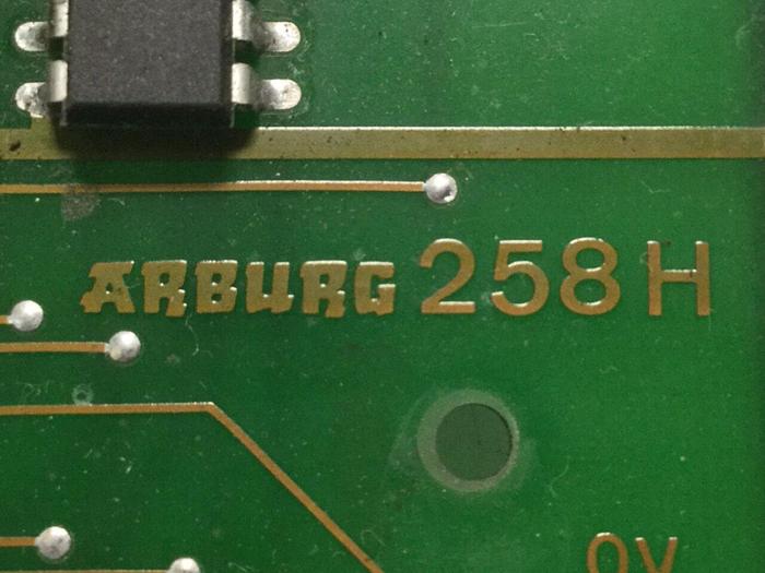 Used ARBURG Circuit Board 258H #106857