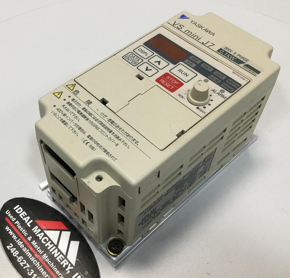 Used YASKAWA VS Mini J7 Inverter CIMR-J7AA20P1 USED