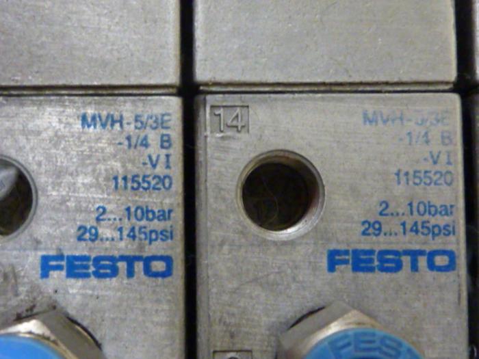 Used FESTO Control Block / Valve Terminal IFB8-02 #52742