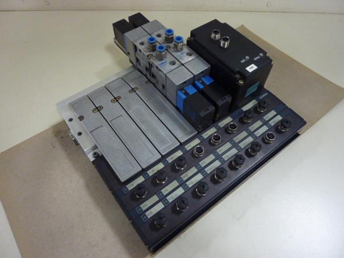 Used FESTO Control Block / Valve Terminal IFB8-02 #52786