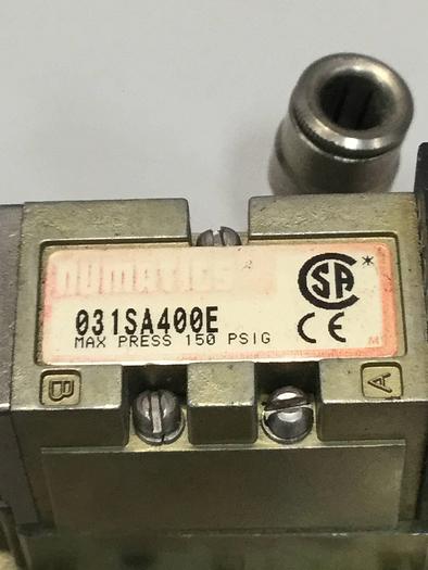 Used NUMATICS Solenoid 4 Way Valve 031SA400E Used