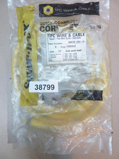 TPC WIRE & CABLE Cable 84412 #38799