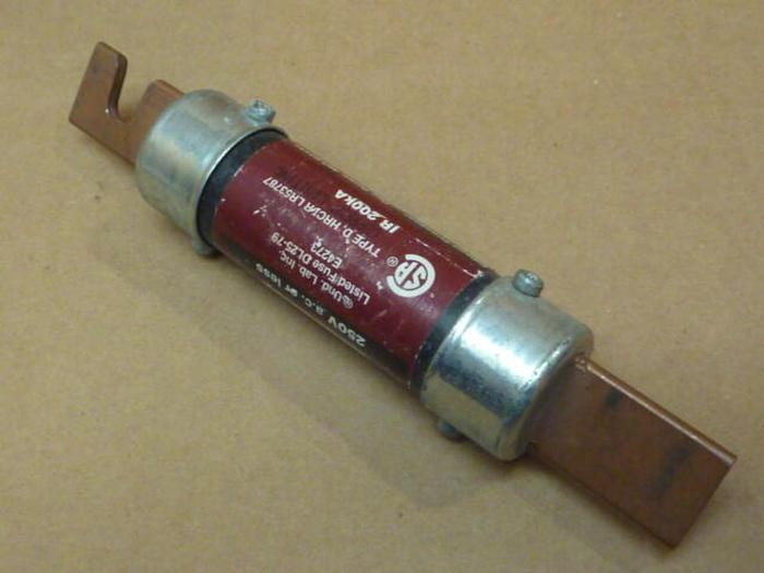 Used BULLET 80 Amp Fuse ECNR-80 #31266