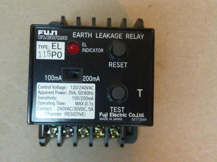 Used FUJI ELECTRIC Relay 115P0 #37021