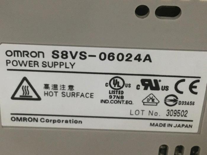 Used OMRON Power Supply S8VS-06024A #105534