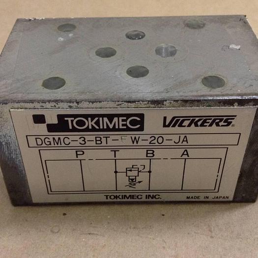 Used TOKIMEC Valve DGMC-3-BT-FW-20-JA #78626