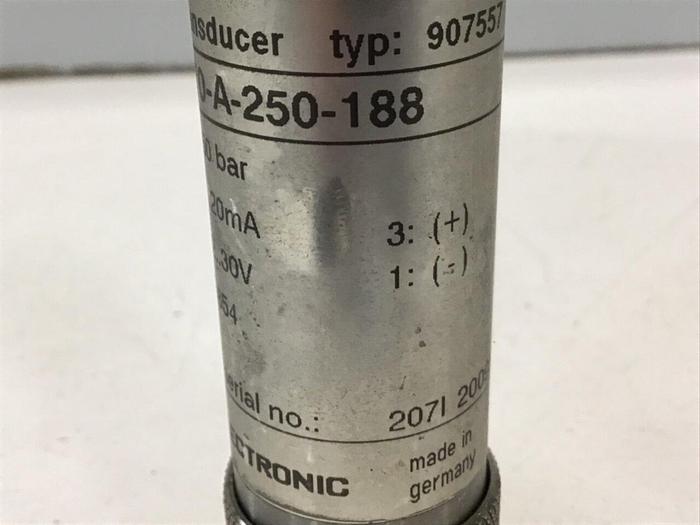Used HYDAC Pressure Transducer HDA 3770-A-250-188 #126588