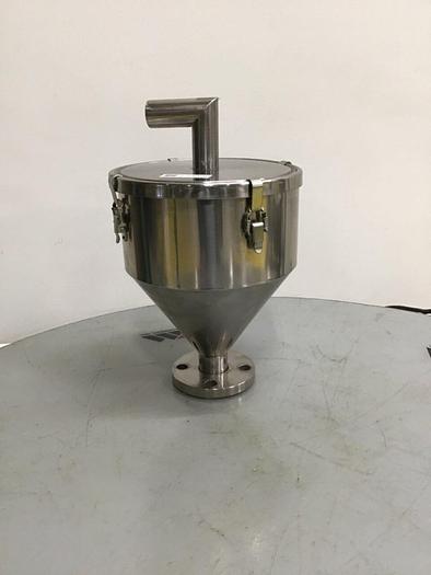 Used KAWATA Stainless Steel Hopper Receiver SUSF304 503372 #139898