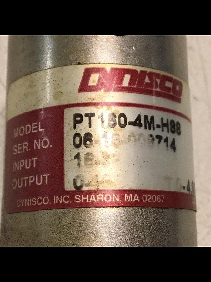 Used DYNISCO Pressure Transducer PT160-4M-H88 Used