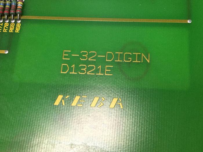 Used KEBA Engel Circuit Board E-32-DIGIN D1321E Used