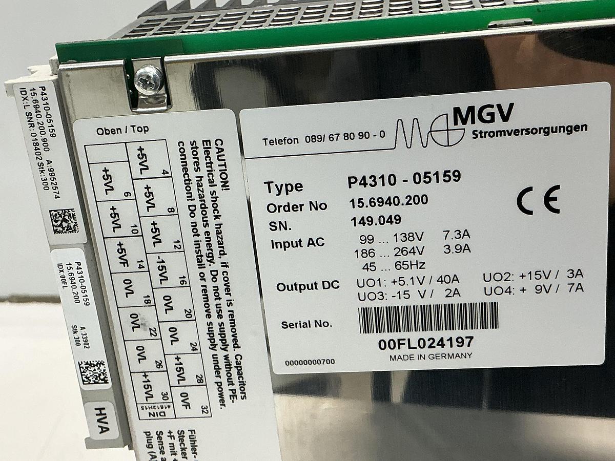 Used MGV P4310-05159