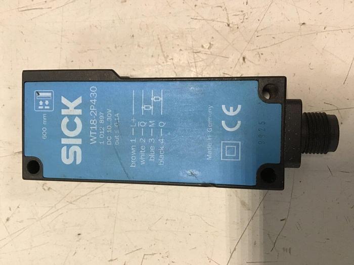 Used SICK Photoelectric Switch WT18-2P430 #140152
