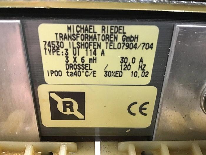 Used MICHAEL RIEDEL Transformer 74530 Used