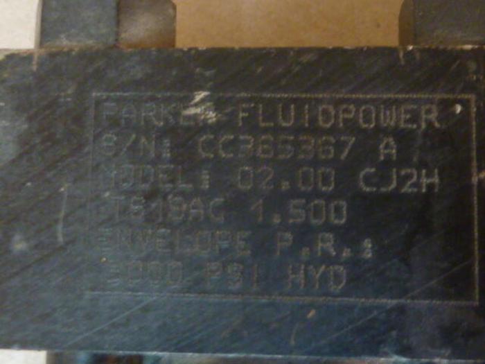 Used PARKER Cylinder 02.00 CJ2HTS19AC 1.500 Used