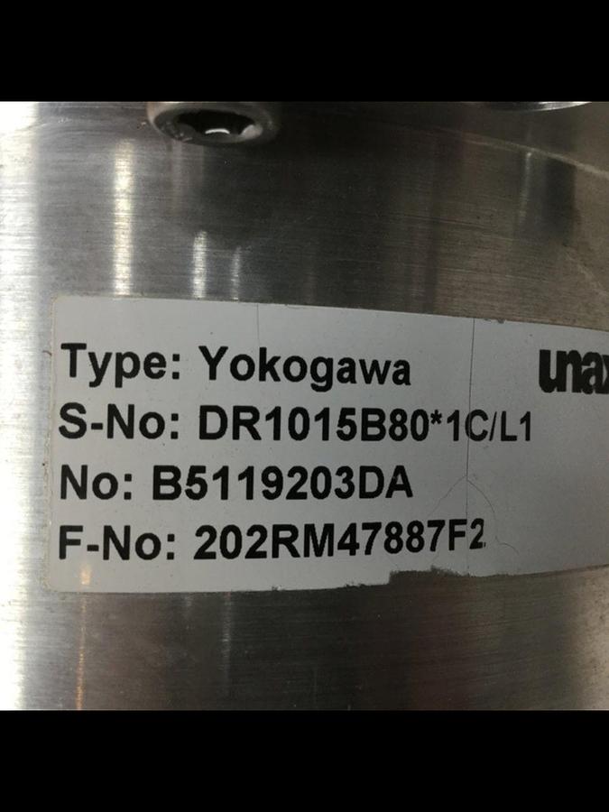 Used YOKOGAWA Unaxis Servo Rotary Table B5119203DA Used
