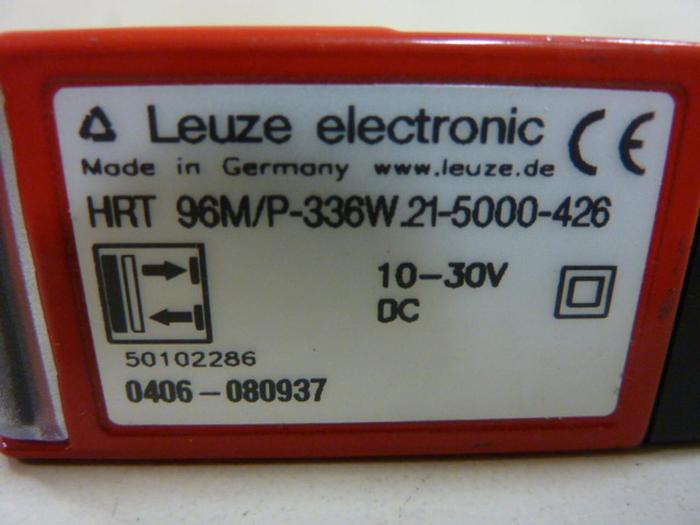 Used LEUZE Sensor HRT 96M/P-336W.21-5000-426 #52222