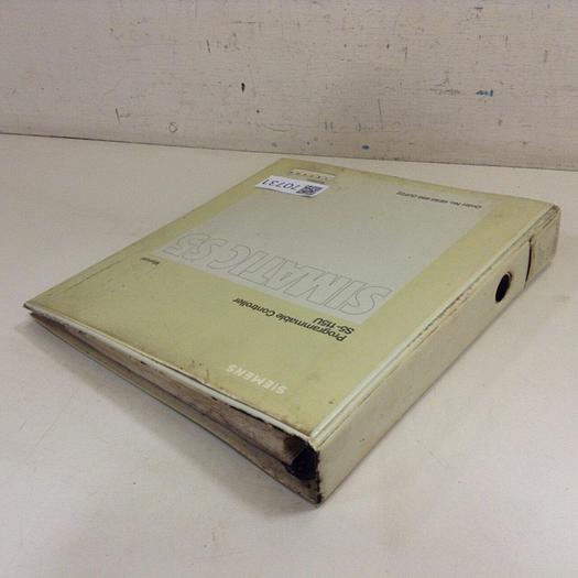 Used SIEMENS Simatic S5 Manual 6ES5 998-0UF22 #70731
