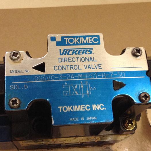Used VICKERS Tokimec Unload Valve ULG10U3ST211 Used
