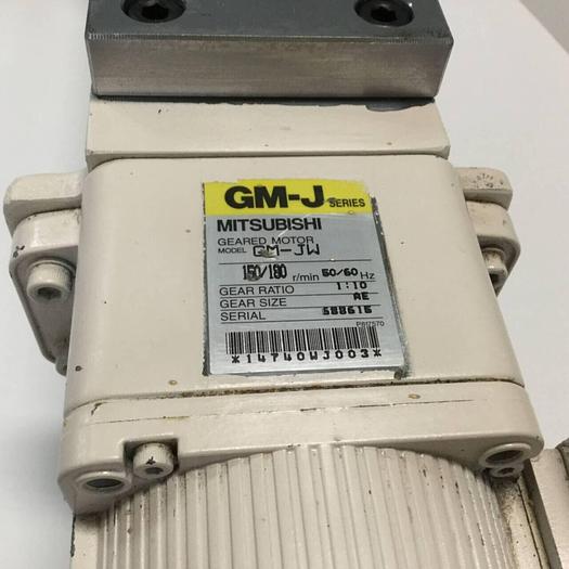 Used MITSUBISHI Geared Motor w/ Feed Throat Slide GM-JW USED