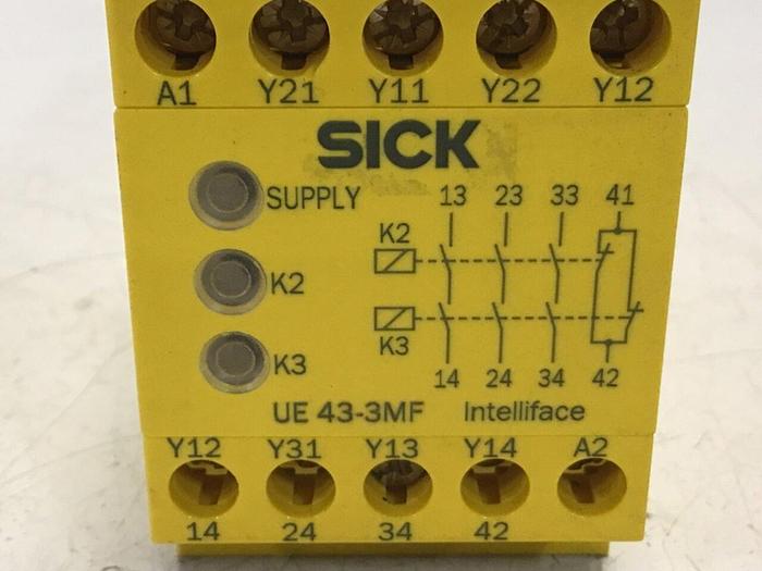 Used SICK OPTIC ELECTRONIC Relay UE43-3MF2D3 #131153