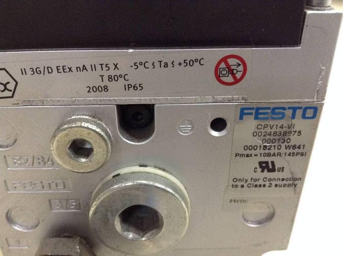 Used FESTO Valve Terminal CPV14 CPV14-VI #70420