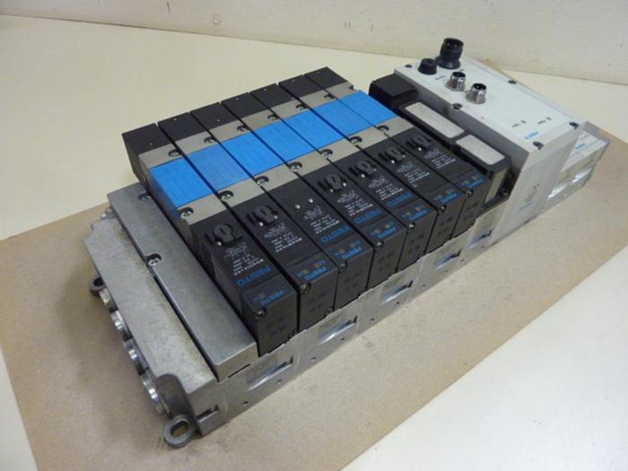 Used FESTO Control Block w/ Valves IFB8-03 #52693