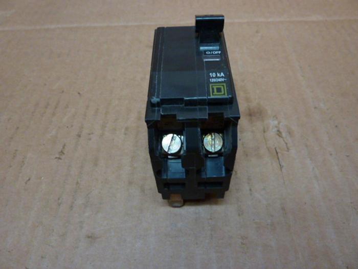 Used SQUARE D 20 Amp Circuit Breaker QO220 #27625