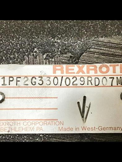 Used BRUENINGHAUS HYDRAULIK Pump AA4VS0125FRG10RVKD63KS018 Used