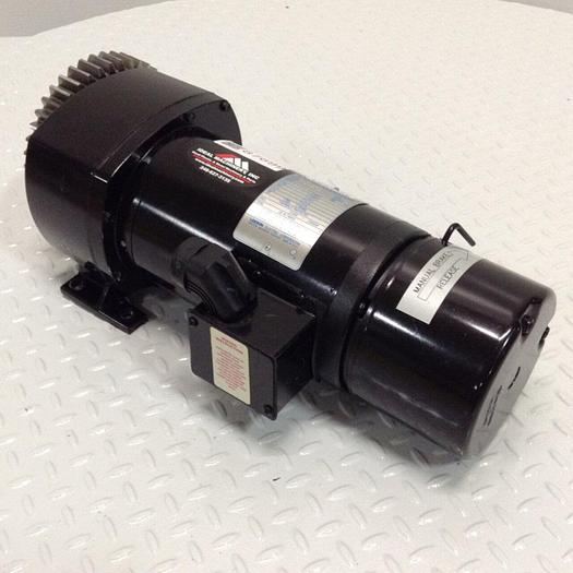 Used LEESON ELECTRIC CO .5/.17 HP AC Gear Motor C4T412FZ1A #87699