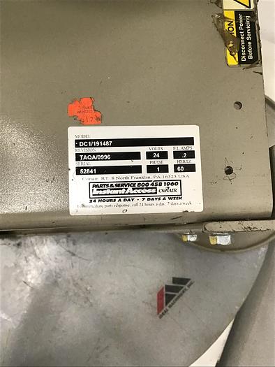 Used CONAIR FRANKLIN DC1 Dust Collector w/ Lid Used #143907