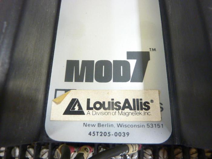 Used LOUIS ALLIS Current Drive Controller MOD 7 #45773