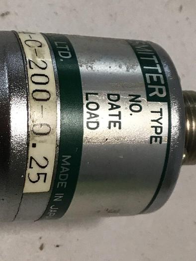 Used NAGANO Pressure Transmitter KH15-PT14-C-200-0.25 #126506