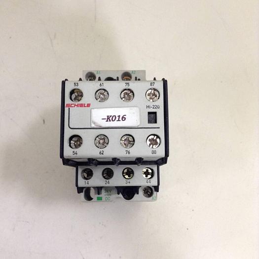 Used SCHIELE Control Relay HL4KDC40 #80894