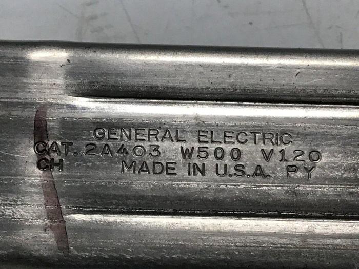 Used GENERAL ELECTRIC 500 Watt Strip Heater 2A403 #125769