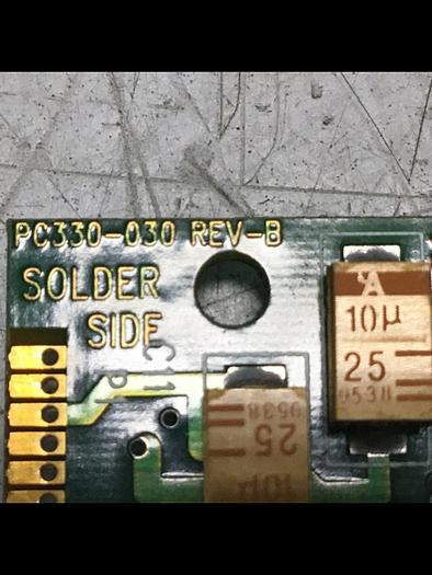 Used VAN DORN Analog Circuit Board 330025 PC330-025 Used