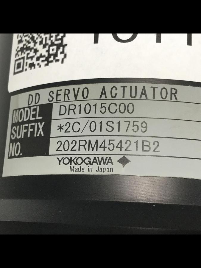 Used YOKOGAWA Servo Actuator DR1015C00-2C/01S1759 Used