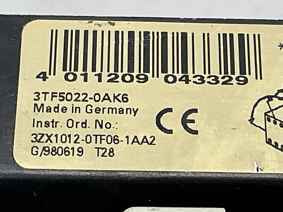 Used SIEMENS 3TFS022-OAK6