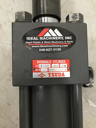 Used TSUDA Hydraulic Cylinder THC-FB140N-80BX400 Used 143952