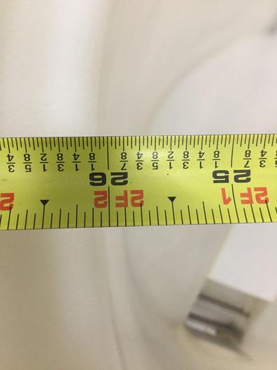 Used PPE Plastic Rolling Surge Bin USED