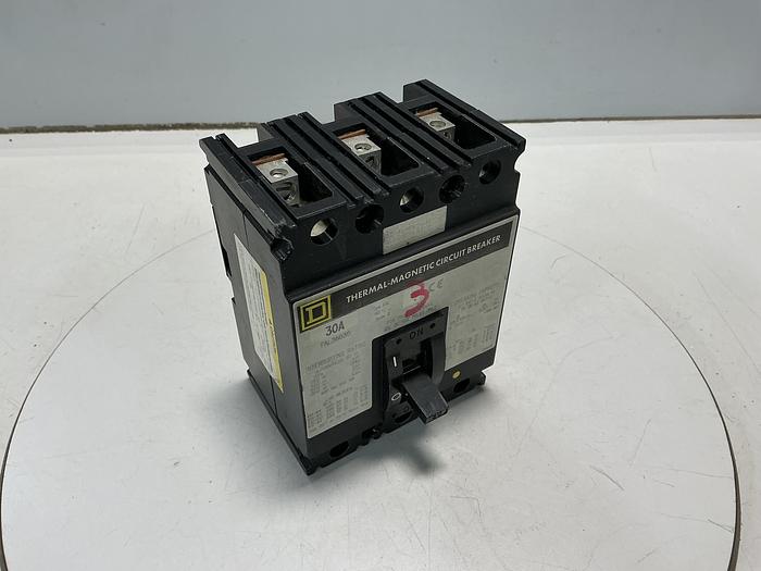 Used SQUARE D FAL36030 CIRCUIT BREAKER