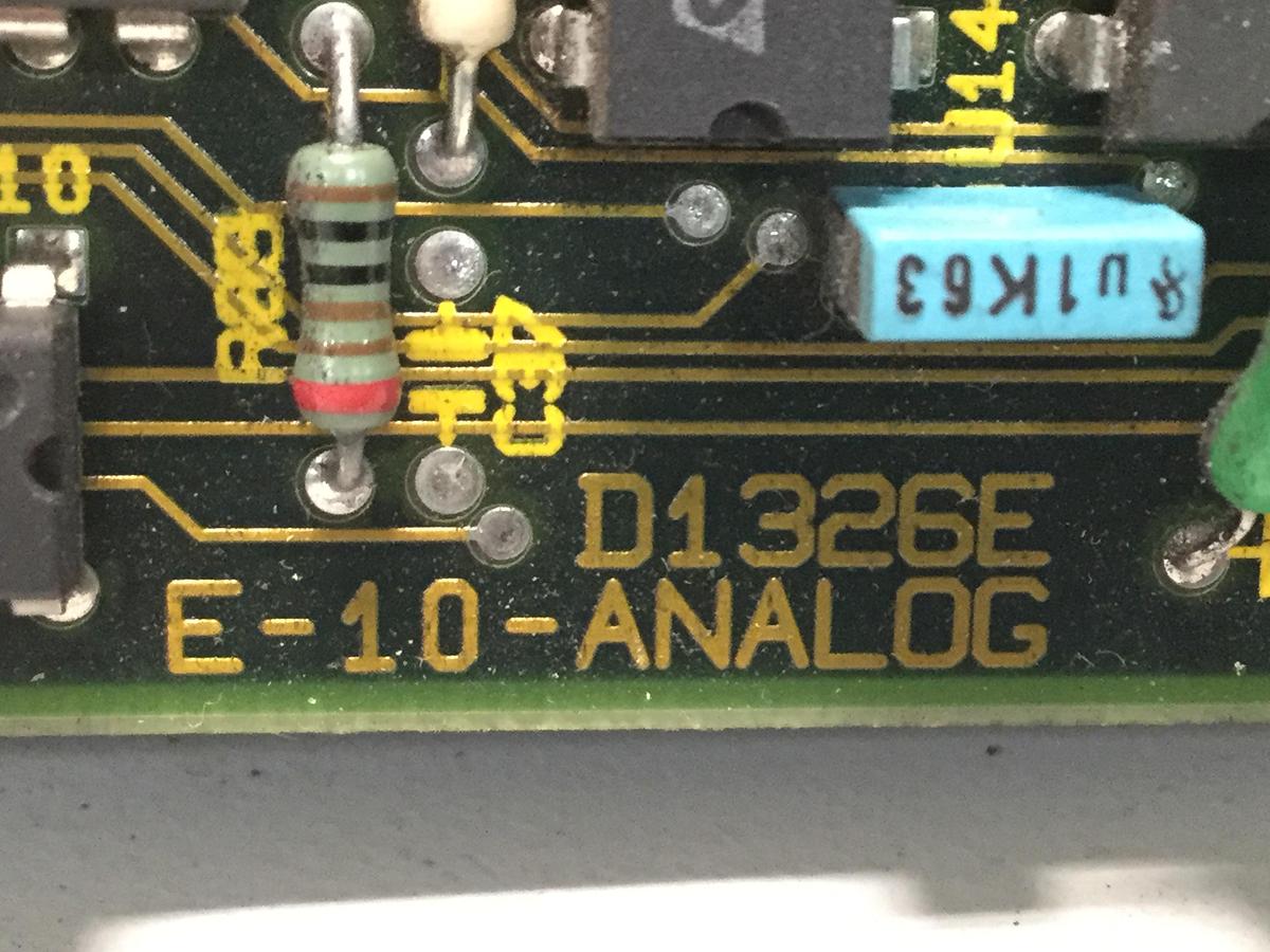 Used KEBA Circuit Board E-10-ANALOG D1326E #101326