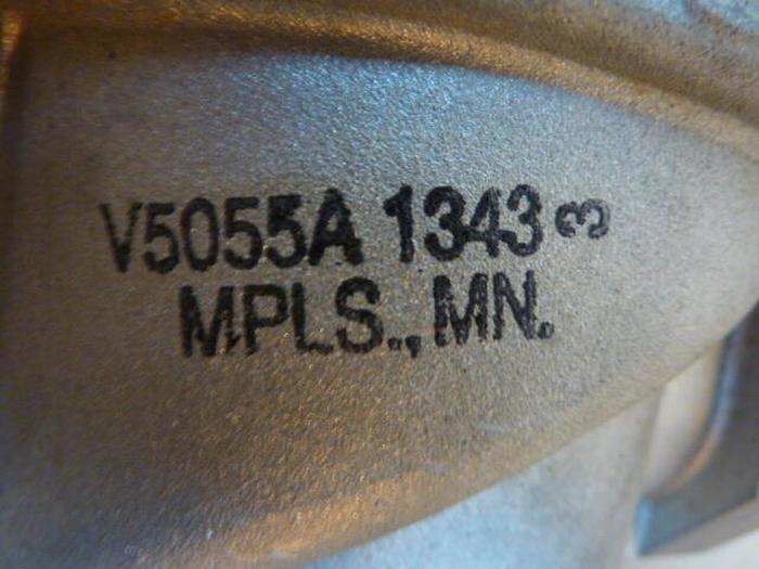 Used HONEYWELL Gas Valve V5055A 1343 #22366