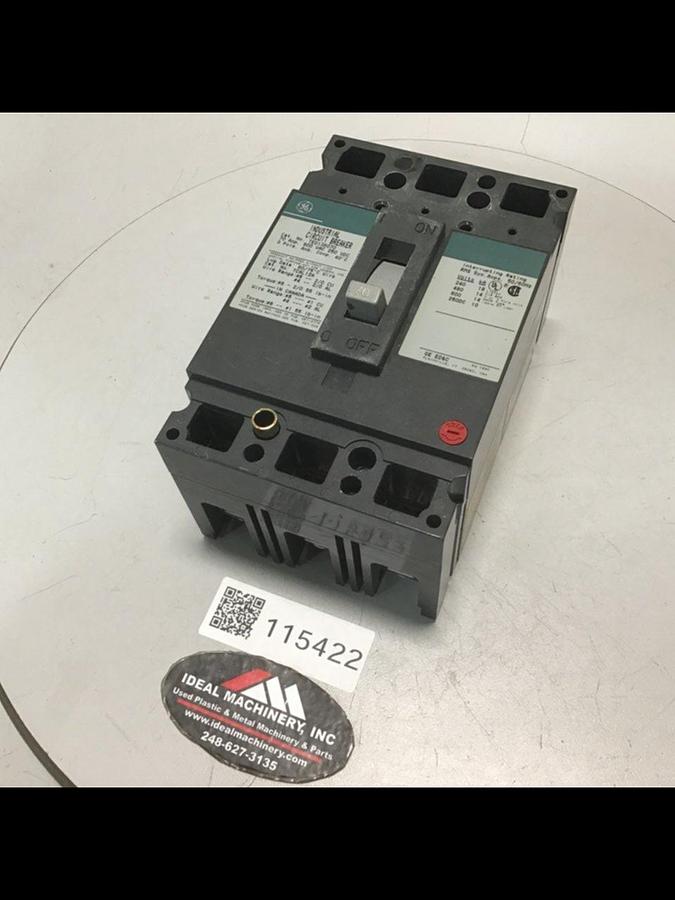 Used GENERAL ELECTRIC / GE 70 Amp Circuit Breaker TED136070 Used
