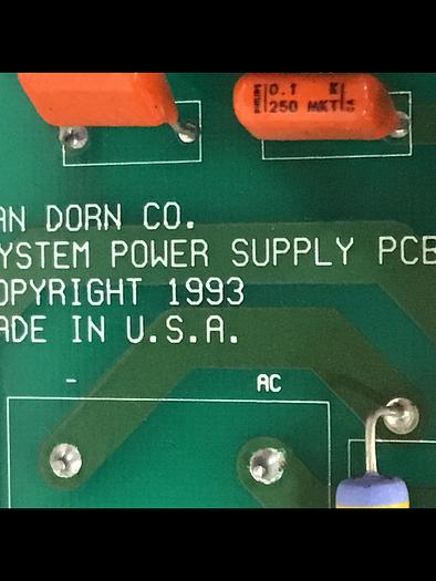 Used VAN DORN 330040-B Power Supply Used #145414