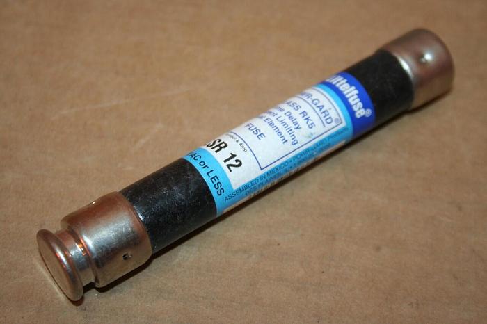 Used LITTELFUSE 12 Amp Fuse FLSR-12 Used