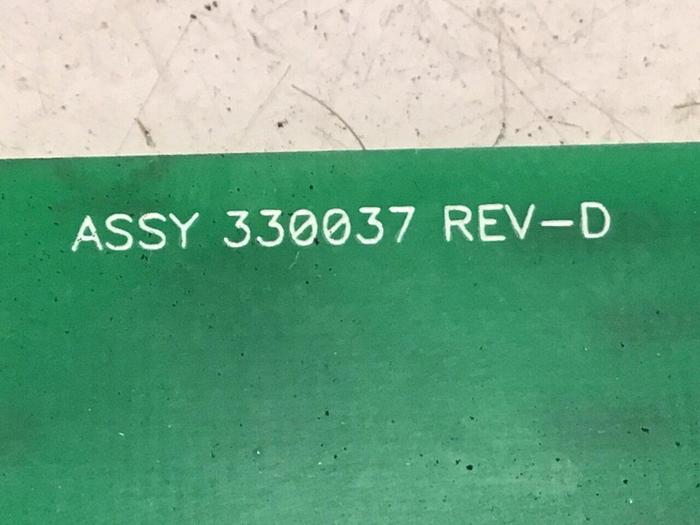 Used VAN DORN DC Input Board 330037 PC330-037 Used