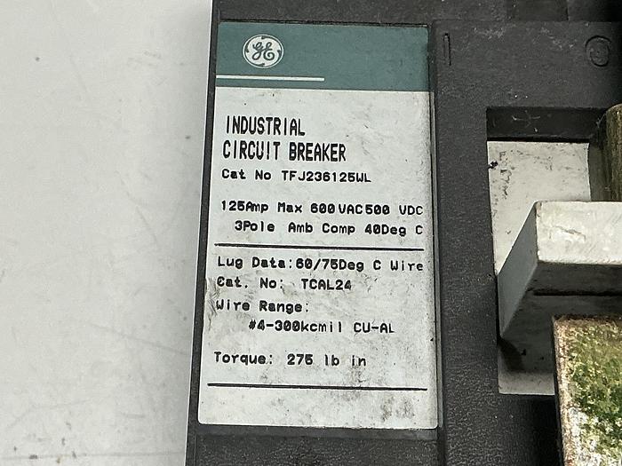 Used GENERAL ELECTRIC TFJ236125WL