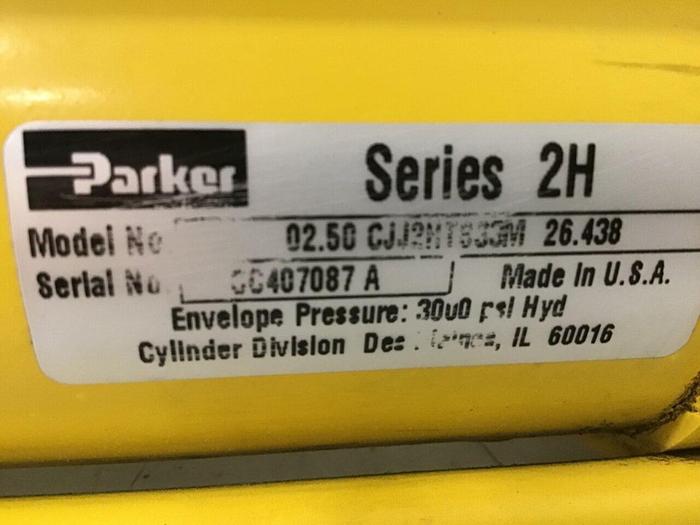 Used PARKER Clamp Cylinder 02.50 CJ12MT533M 26.438 USED