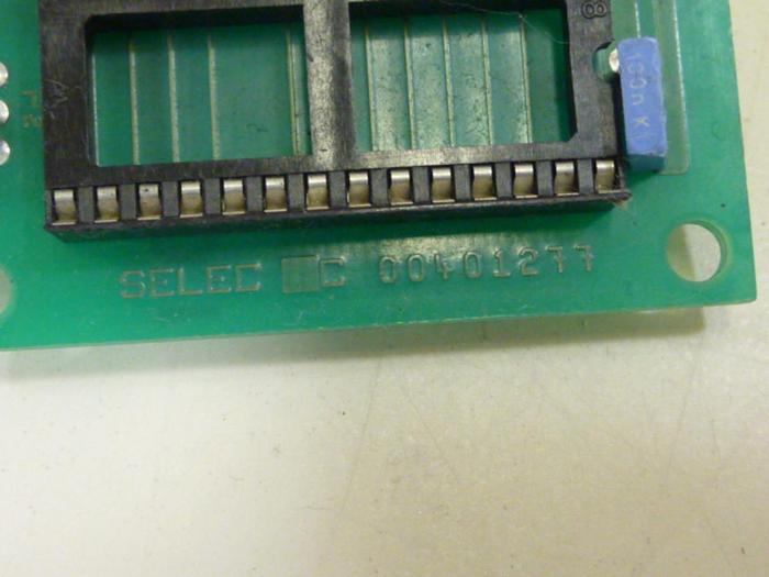 Used SELEC Circuit Board 00401277 #63235