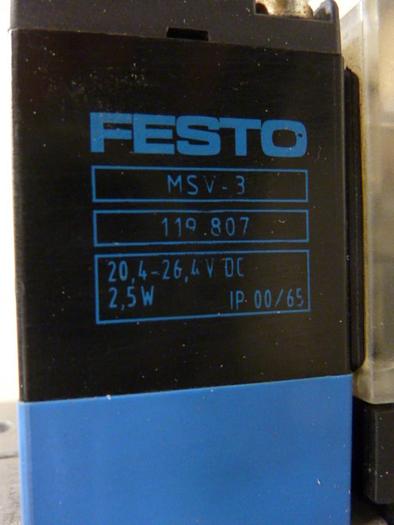 Used FESTO Control Block / Valve Terminal IFB8-02 #52821